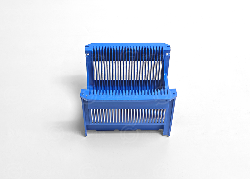 4英寸25槽-PP清洗花篮